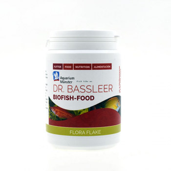 DR. BASSLEER BIOFISH FOOD FLORA FLAKE - Flockenfutter für alle pflanzenfressenden Zierfische 35g